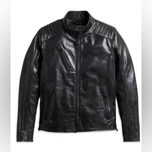 Harley-Davidson Men's Temerity Leather Jacket
Part Number: 98047-19VM